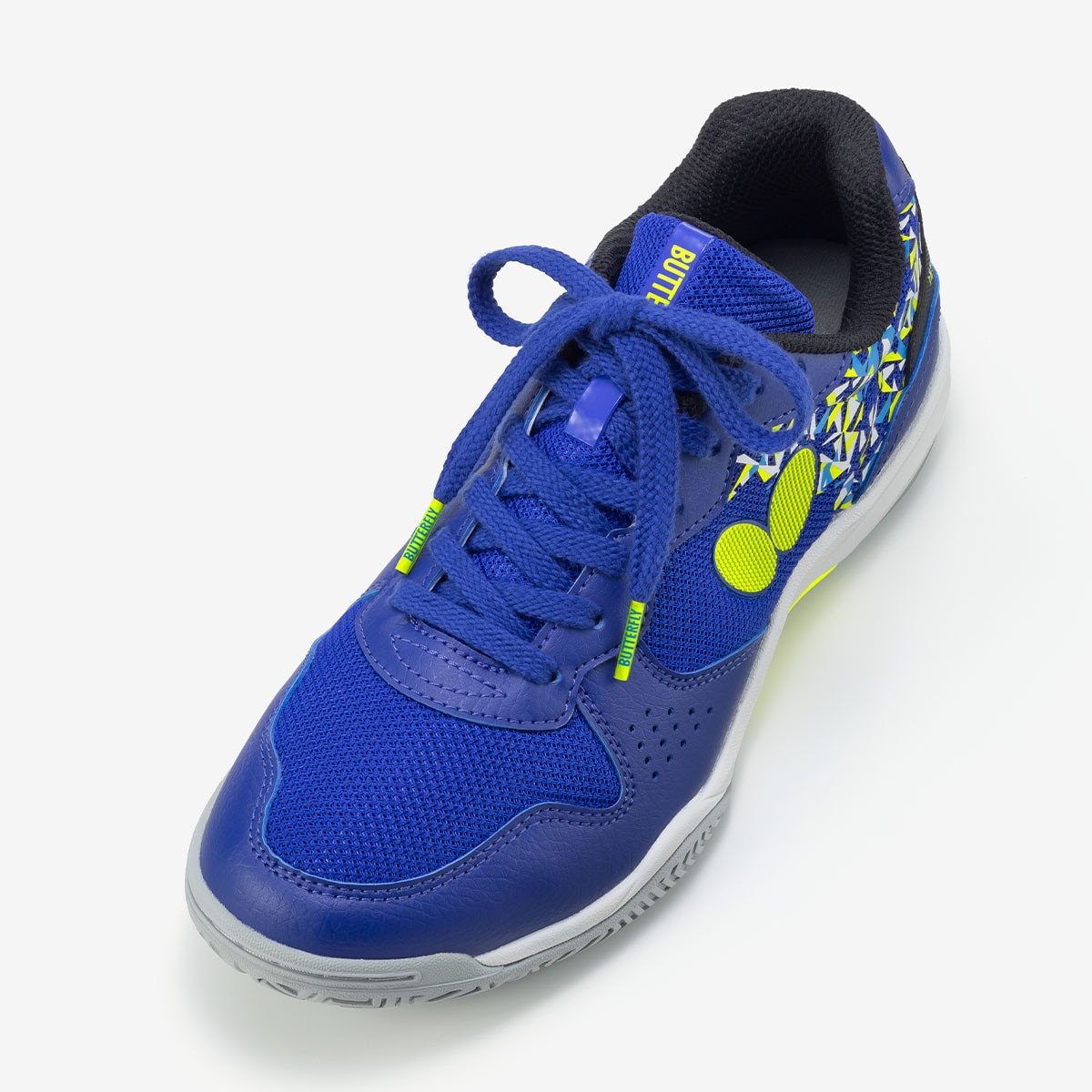 Butterfly Vilight II Table Tennis Shoes - Royal Blue - Front - Above Angle